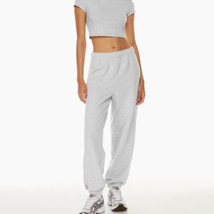 Tna Terry Fleece Mega Sweatpant Heather Chrome